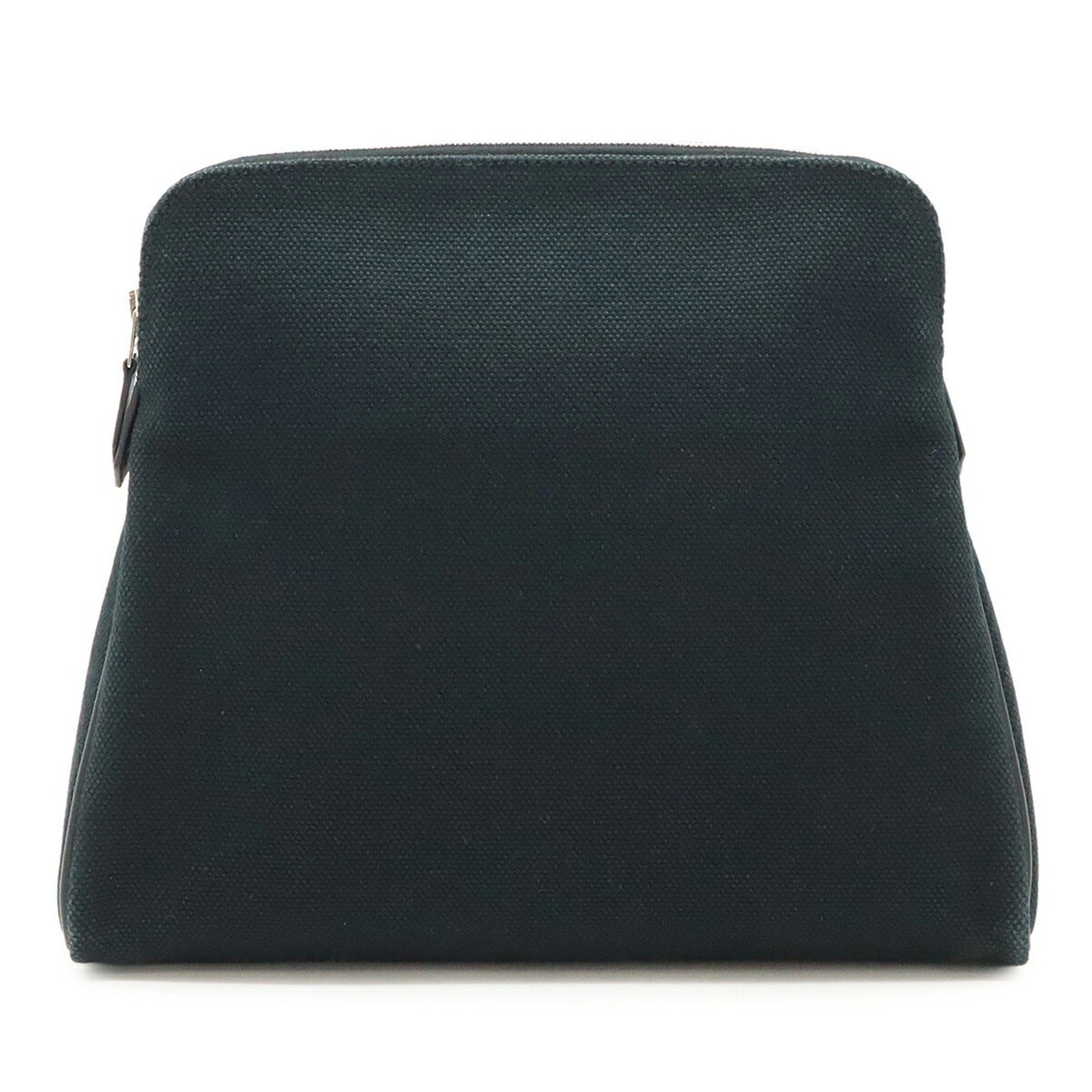 Hermes HERMES Eevoo Pouch, Multi-Pouch, Canvas and Leather, Black, J Stamp Size ONE SIZE - 1 Thumbnail