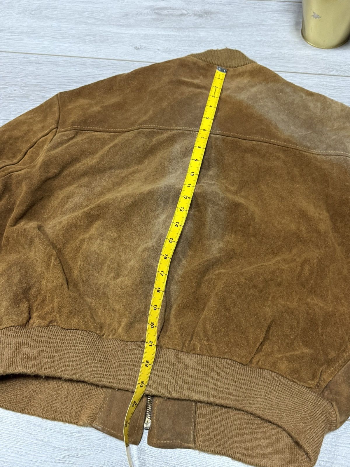 Schott Schott USA vintage suede leather bomber Size US M / EU 48-50 / 2 - 13 Thumbnail