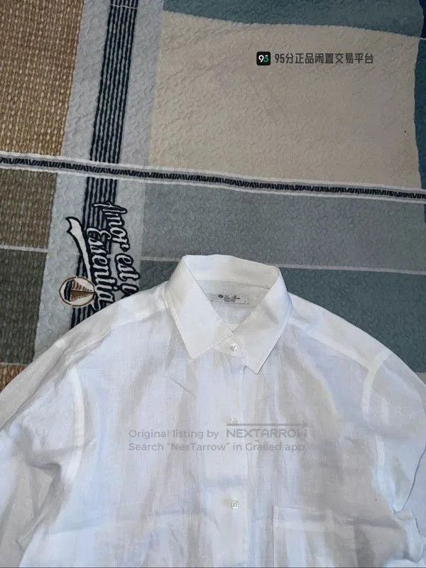 Loro Piana Loro Piana SS23 Men's Solid Chest Pocket Long. Size US L / EU 52-54 / 3 - 6 Thumbnail