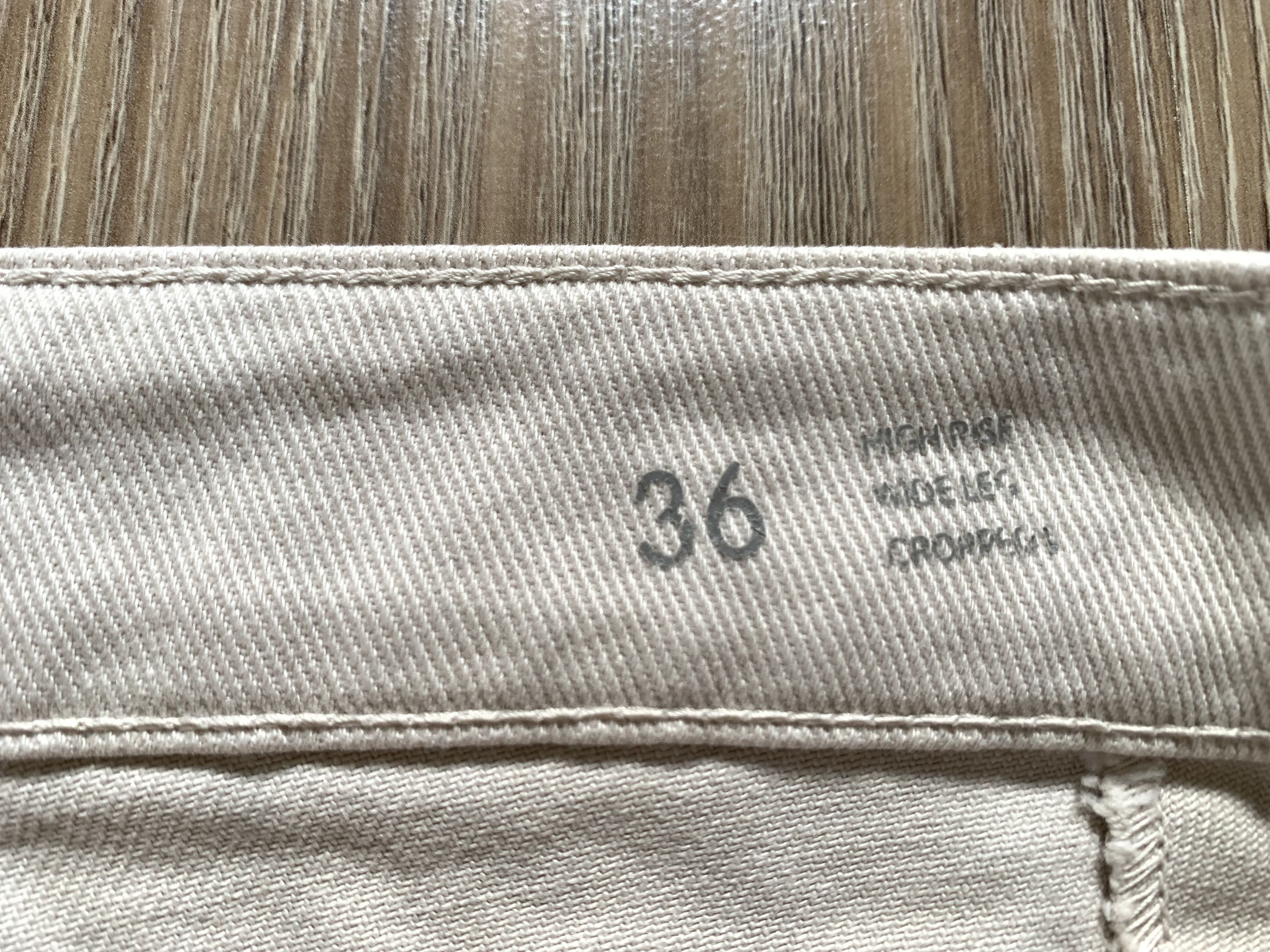 Designer × Massimo Dutti Women's Massimo Dutti Wide Leg Jeans Size 26" / US 2 / IT 38 - 10 Thumbnail