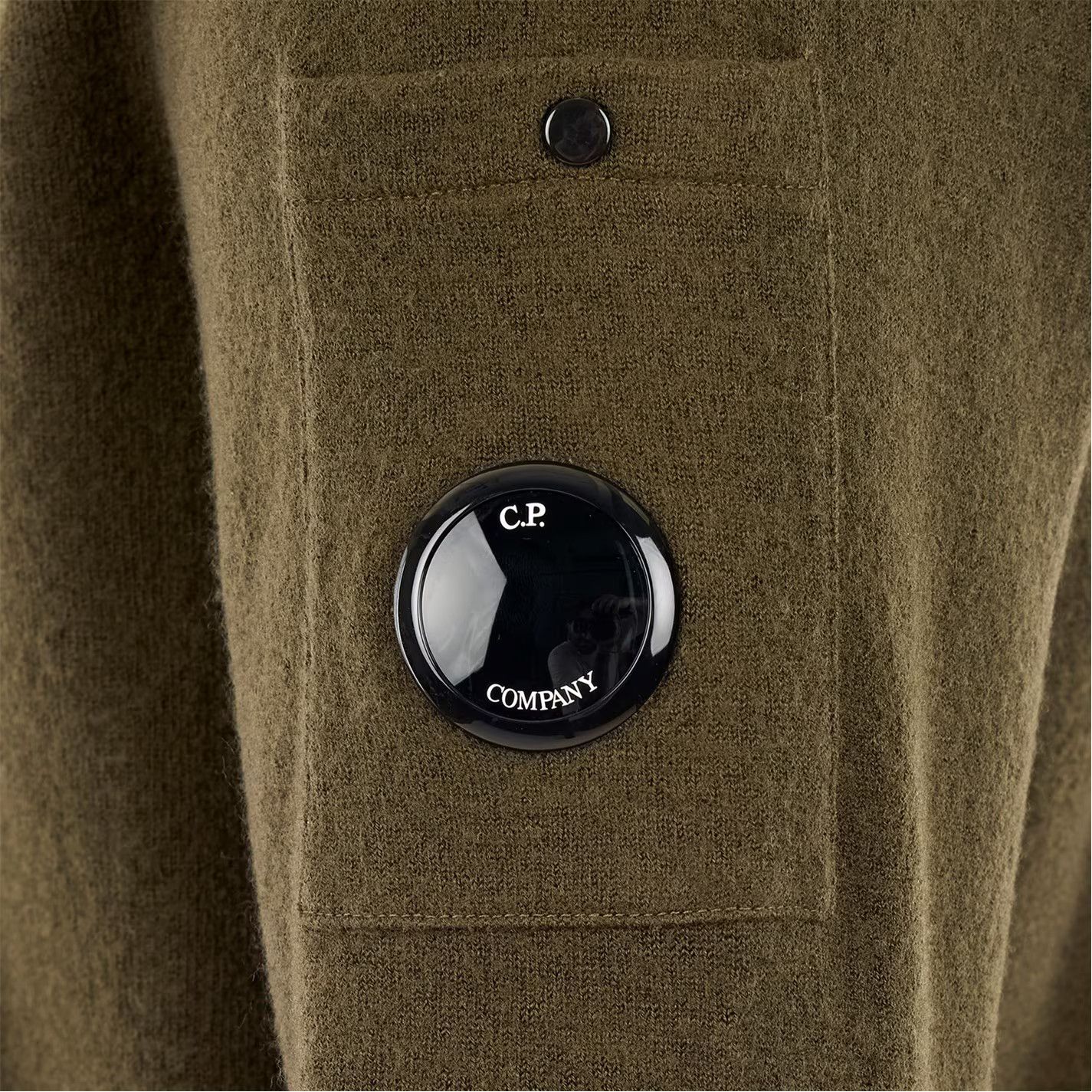 C.P. Company o1g2r1mq0426 Crew Neck Jumper in Ivy Green Size US S / EU 44-46 / 1 - 2 Thumbnail