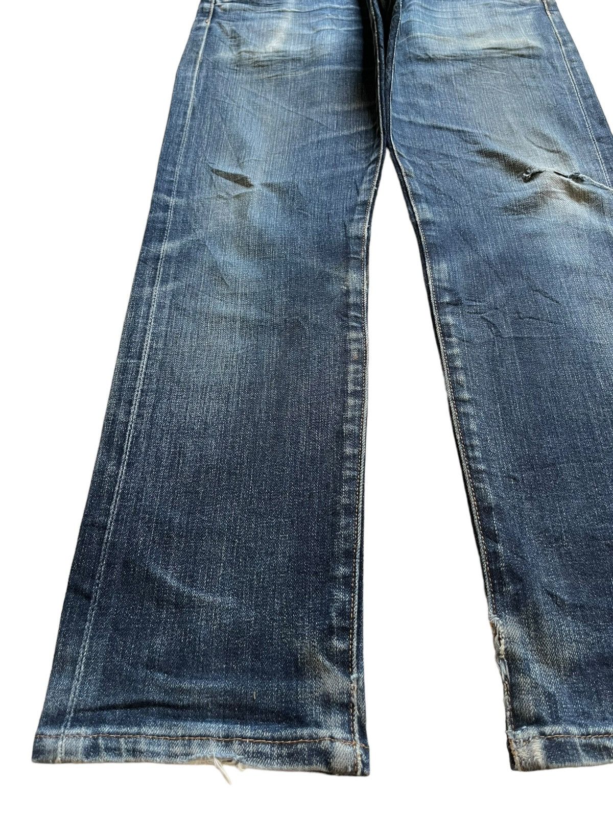 Levi's × Levi's Vintage Clothing Vintage 2006 Levis 511 Japan Selvedge Mudwash Slim Fit Jeans Size US 33 - 8 Thumbnail