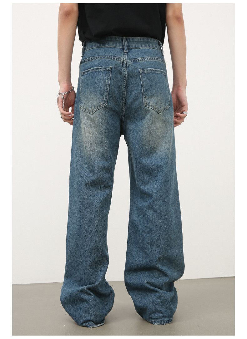 Japanese Brand Men's American Vintage Washed Denim Jeans Size US 32 / EU 48 - 5 Thumbnail