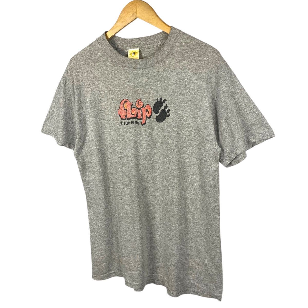Flip Skateboards × Vintage 💥90s FLIP SKATEBOARD RARE LOGO TSHIRT Size US M / EU 48-50 / 2 - 2 Thumbnail