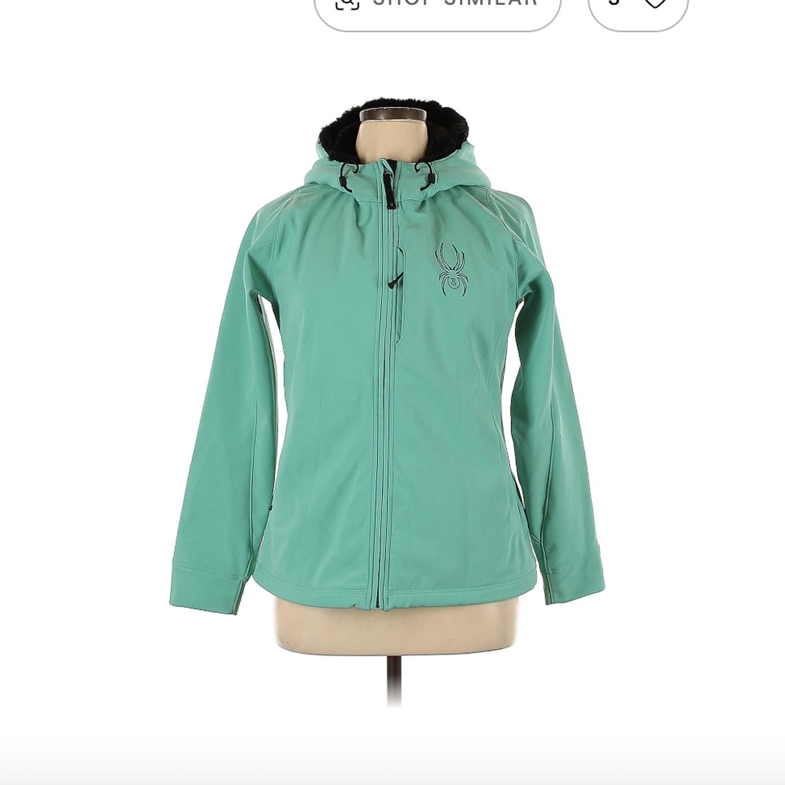 Spyder Spyder Teal Women's XL Jacket Size XL / US 12-14 / IT 48-50 - 1 Thumbnail