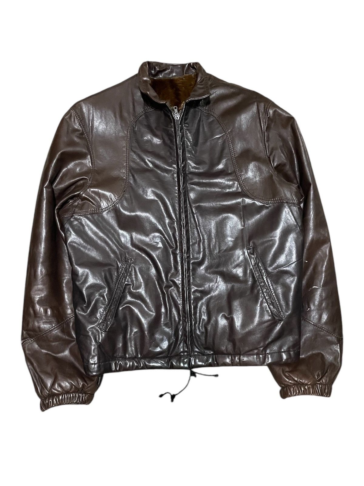 Unsound Rags Vintage leather jacket with fur lining Size US M / EU 48-50 / 2 - 2 Thumbnail