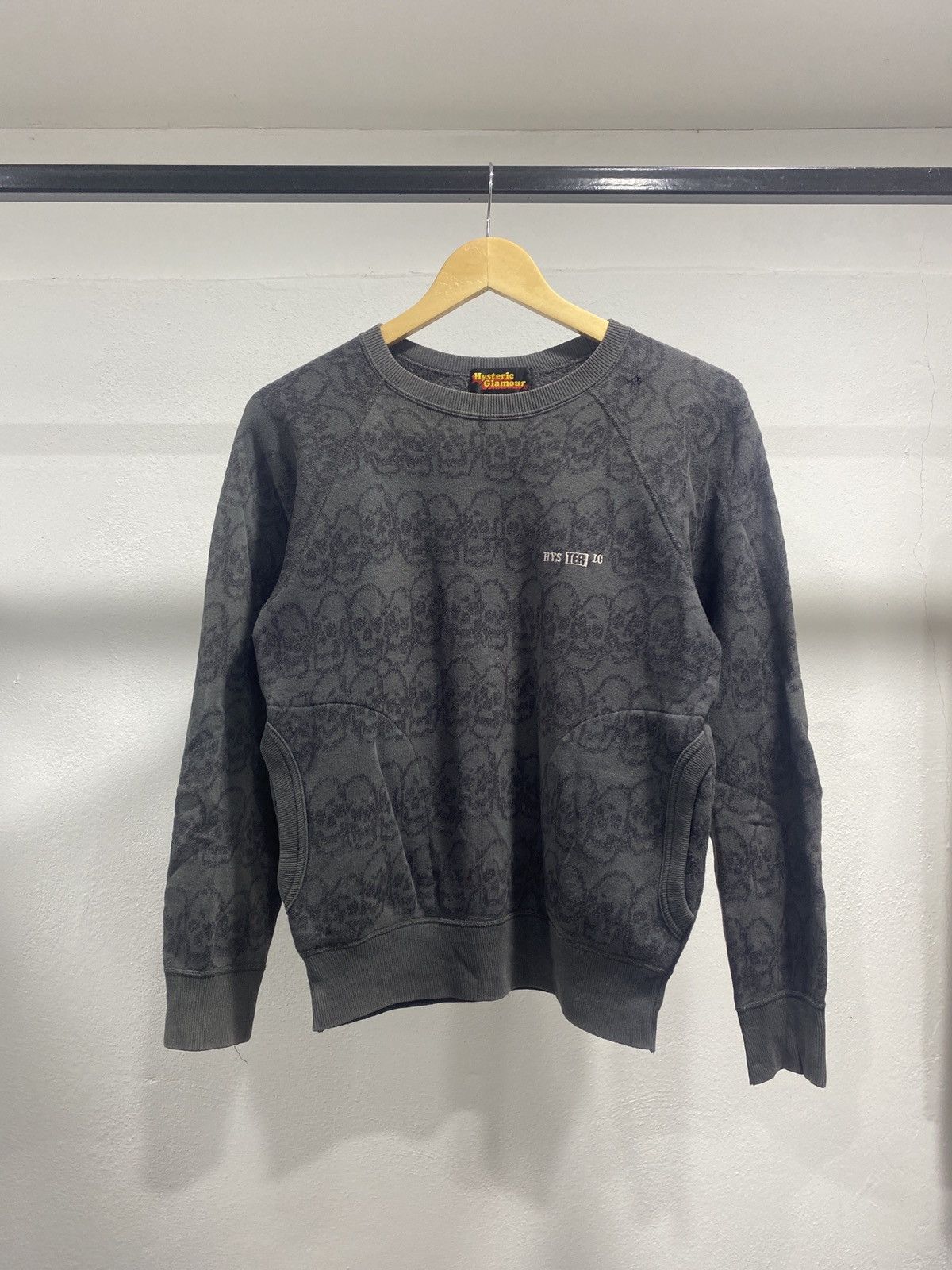 Hysteric Glamour Hysteric Glamour💥 Skull Fullprint Sweater 80s Size XS / US 0-2 / IT 36-38 - 15 Thumbnail