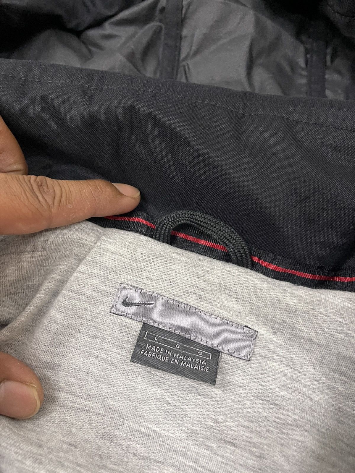 Nike × Vintage Vintage Nike Nylon Jacket Size US L / EU 52-54 / 3 - 6 Thumbnail