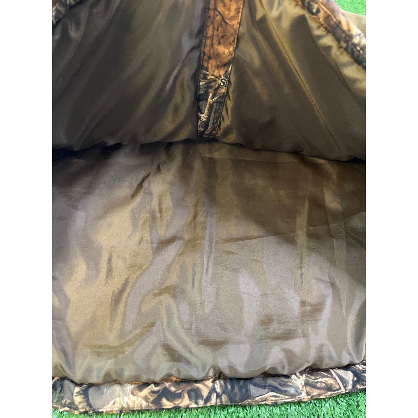 Cabelas Antler Creek Mens Camo Puffer Vest Hoodie Jacket XL Size US XL / EU 56 / 4 - 3 Thumbnail
