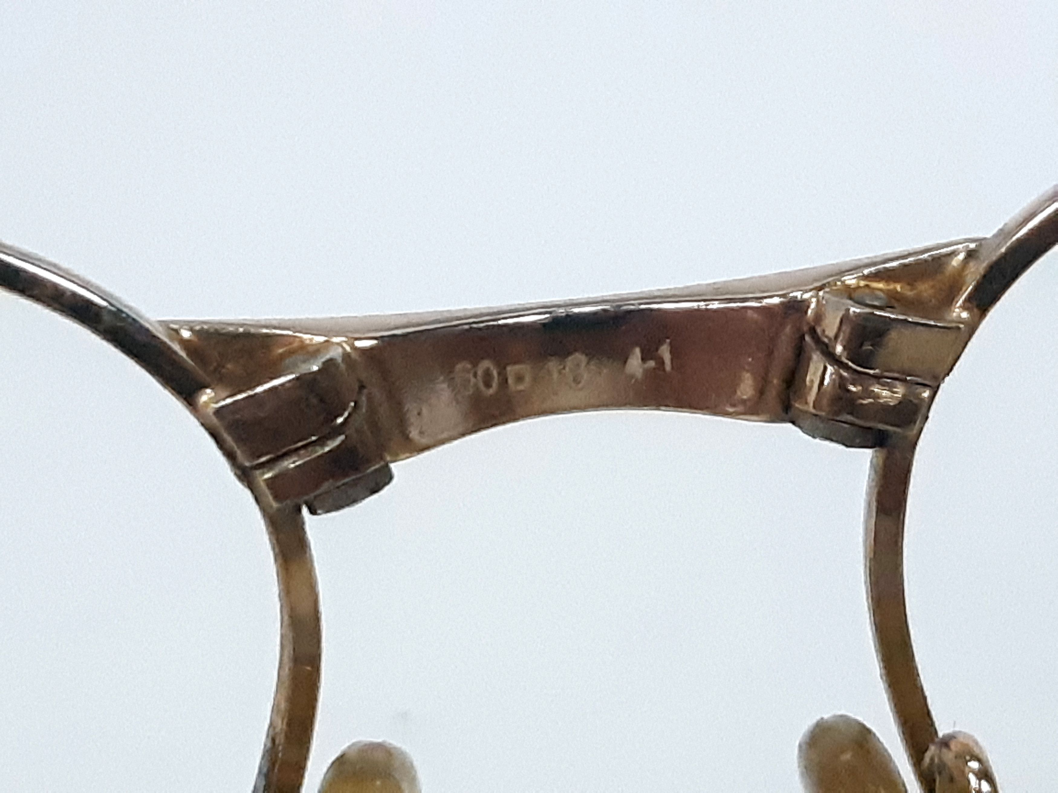 Gucci Vintage GUCCI GG 2354 Italy Eyeglasses Frame Size ONE SIZE - 10 Thumbnail