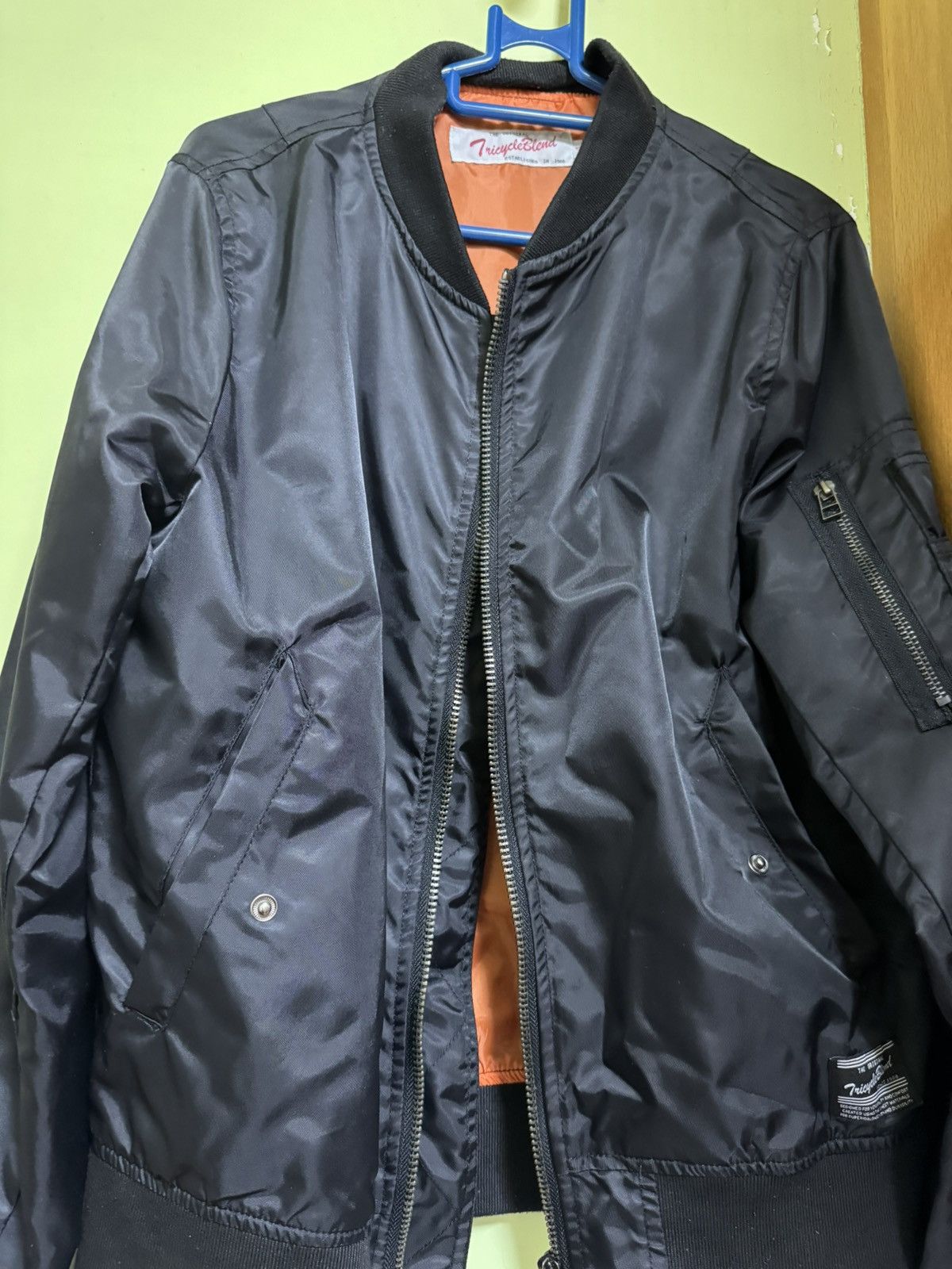 Vintage Vintage tricycle brand bomber jacket Size US S / EU 44-46 / 1 - 1 Thumbnail