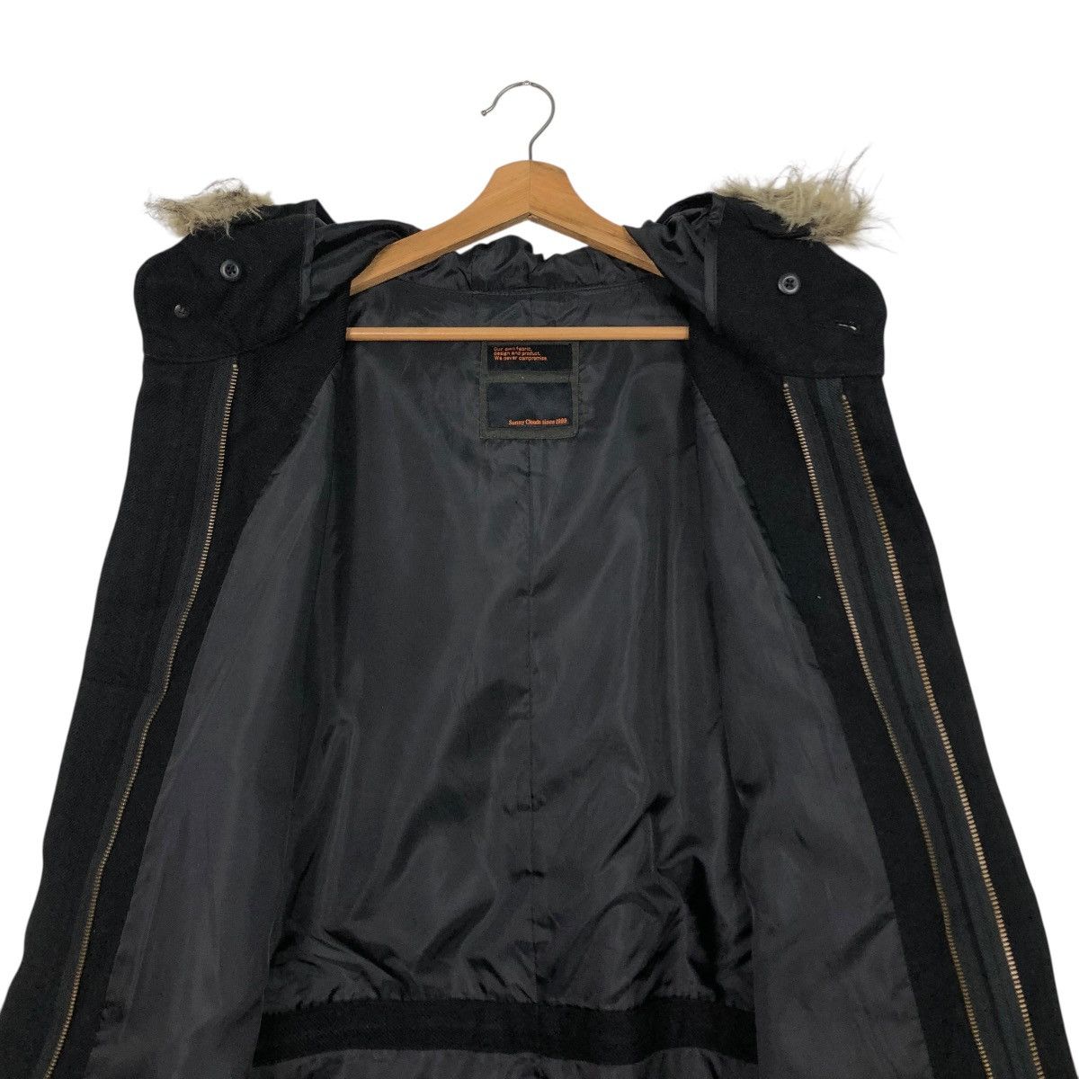 Japanese Brand 🔥VINTAGE PARKA JACKET SUNNY CLOUDS MINK FUR HOODIE Size US M / EU 48-50 / 2 - 17 Thumbnail