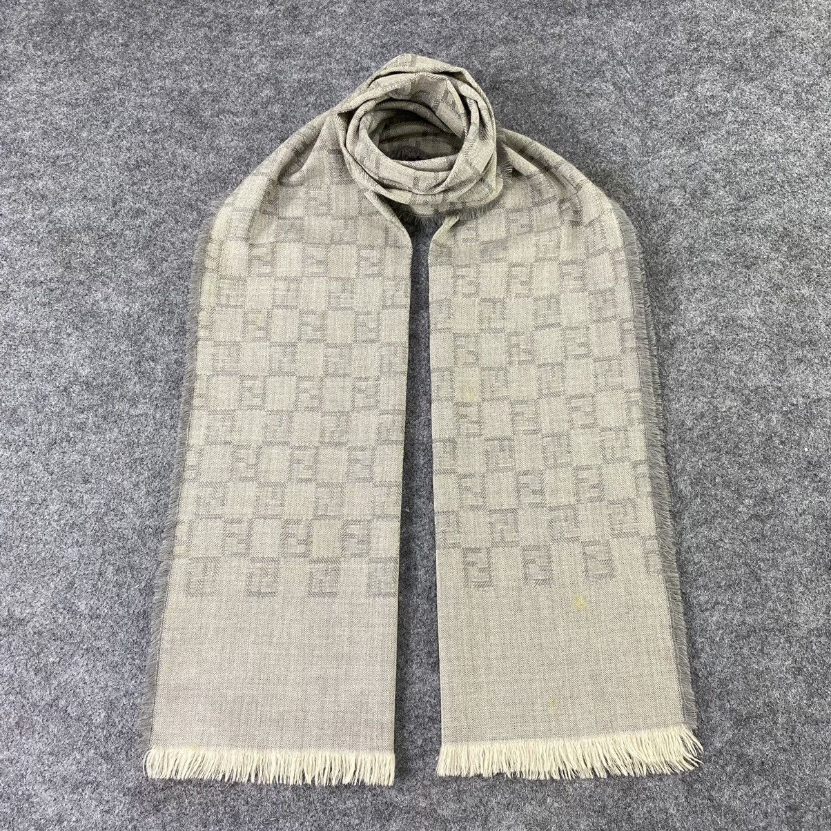 Fendi × Vintage Fendi Scarf / Muffler / Neckwear - T1441 Size ONE SIZE - 1 Thumbnail