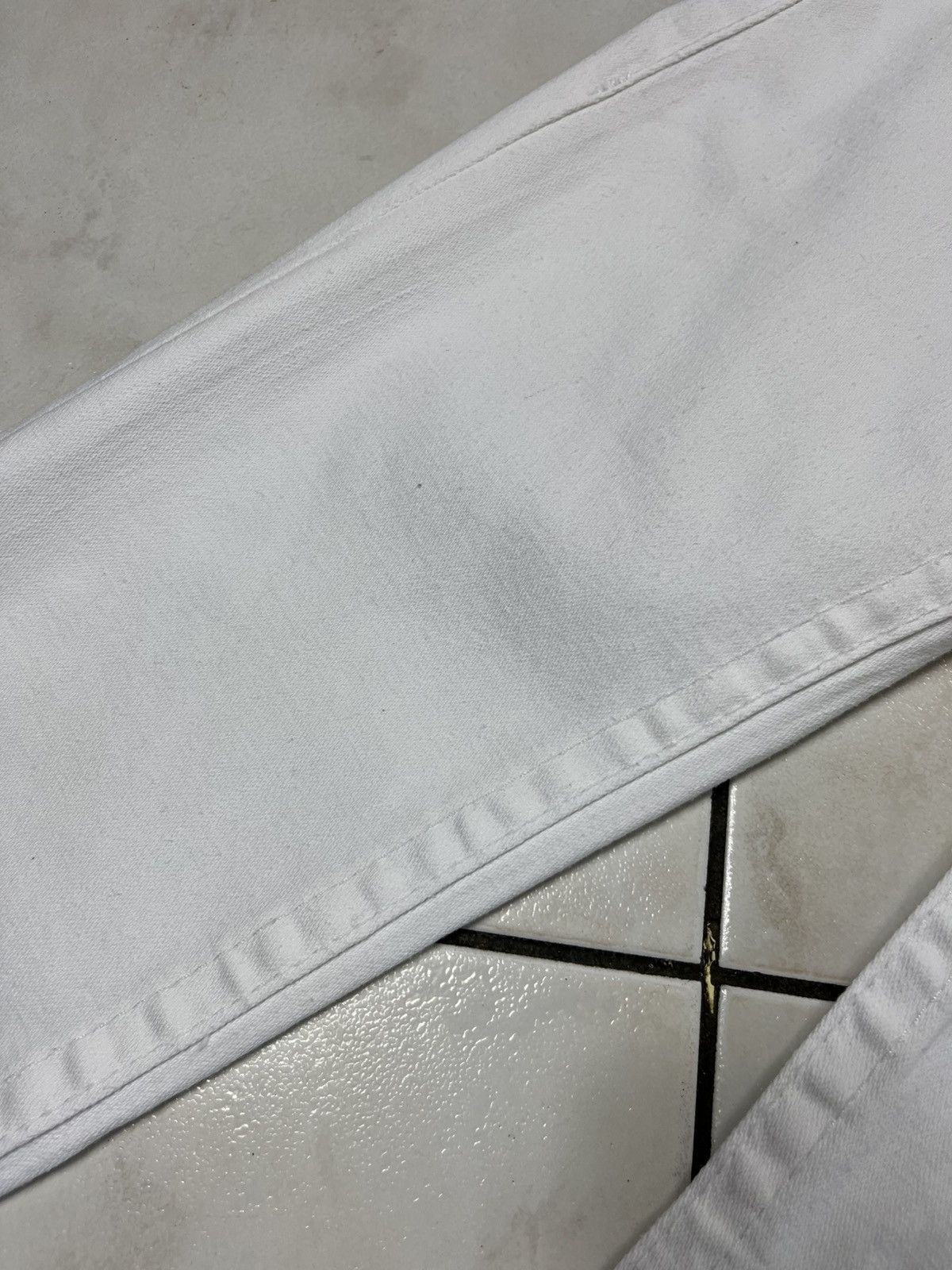 True Religion × Vintage Vintage True Religlion y2k white denim jeans low waist slim Size US 30 / EU 46 - 9 Thumbnail