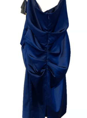 Other David's Bridal NBlue Strapless Bridesmaid/Prom Gown sz12 NWT Size XL / US 12-14 / IT 48-50 - 4 Thumbnail