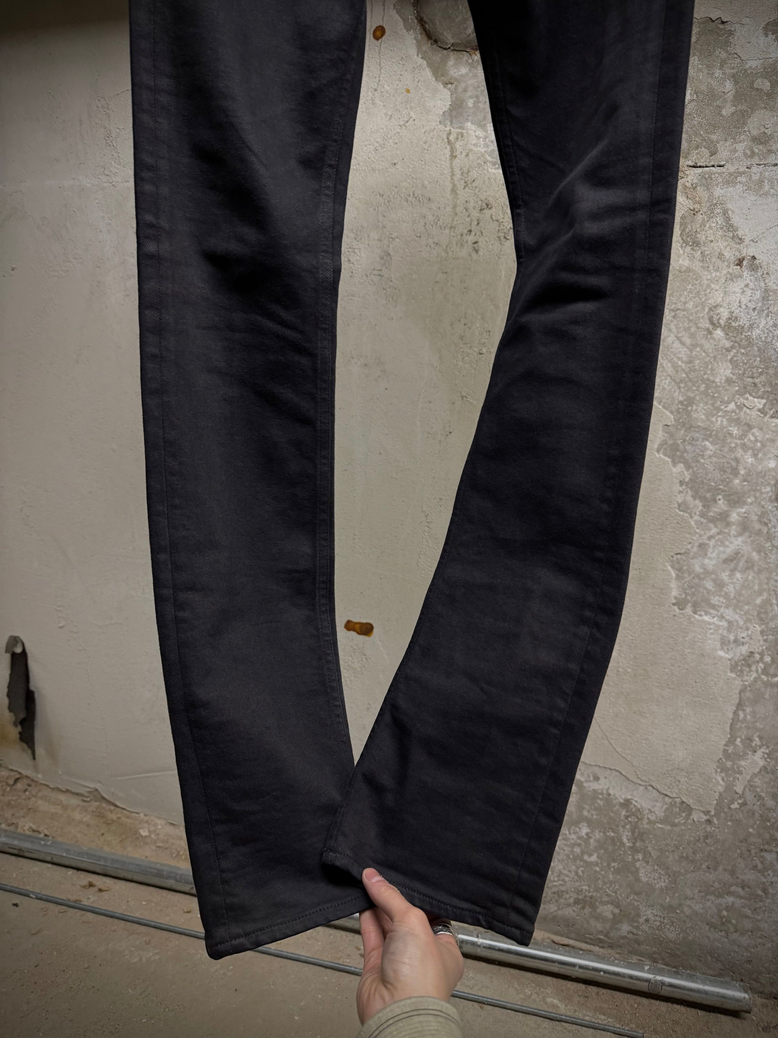 Backlash Lizard Leather Patch 5 Pocket Skinny Denim