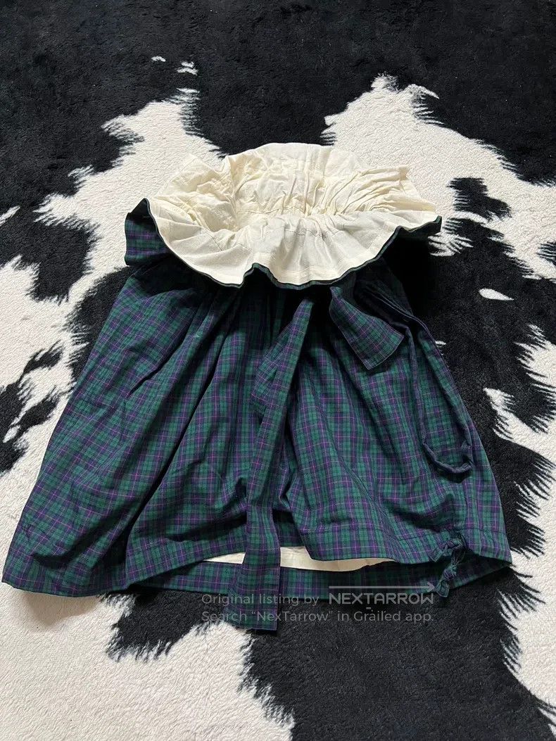 Comme des Garcons Comme Des Garcons size F Bud Checkered Skirt Size 23" - 2 Thumbnail
