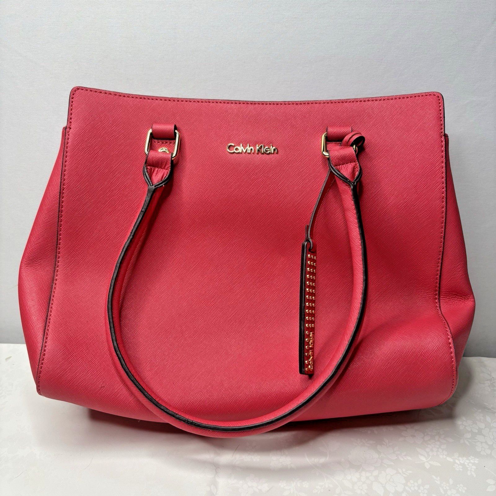 Calvin Klein Calvin Klein Magenta Handbag Size ONE SIZE - 1 Thumbnail