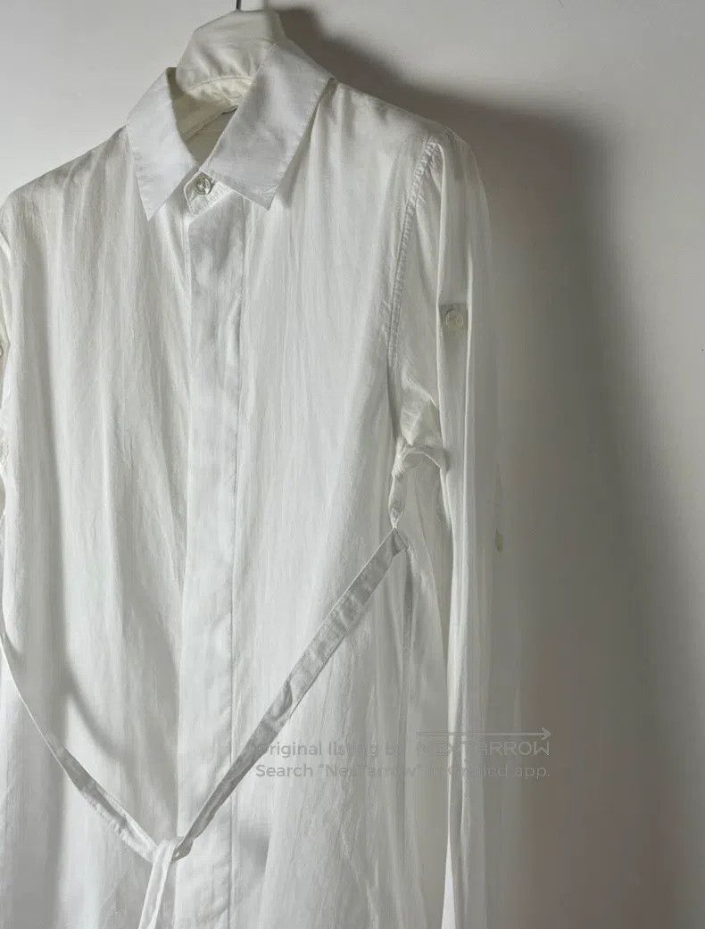 Ann Demeulemeester Ann Demeulemeester 36 strappy white shirt Size S / US 4 / IT 40 - 2 Thumbnail