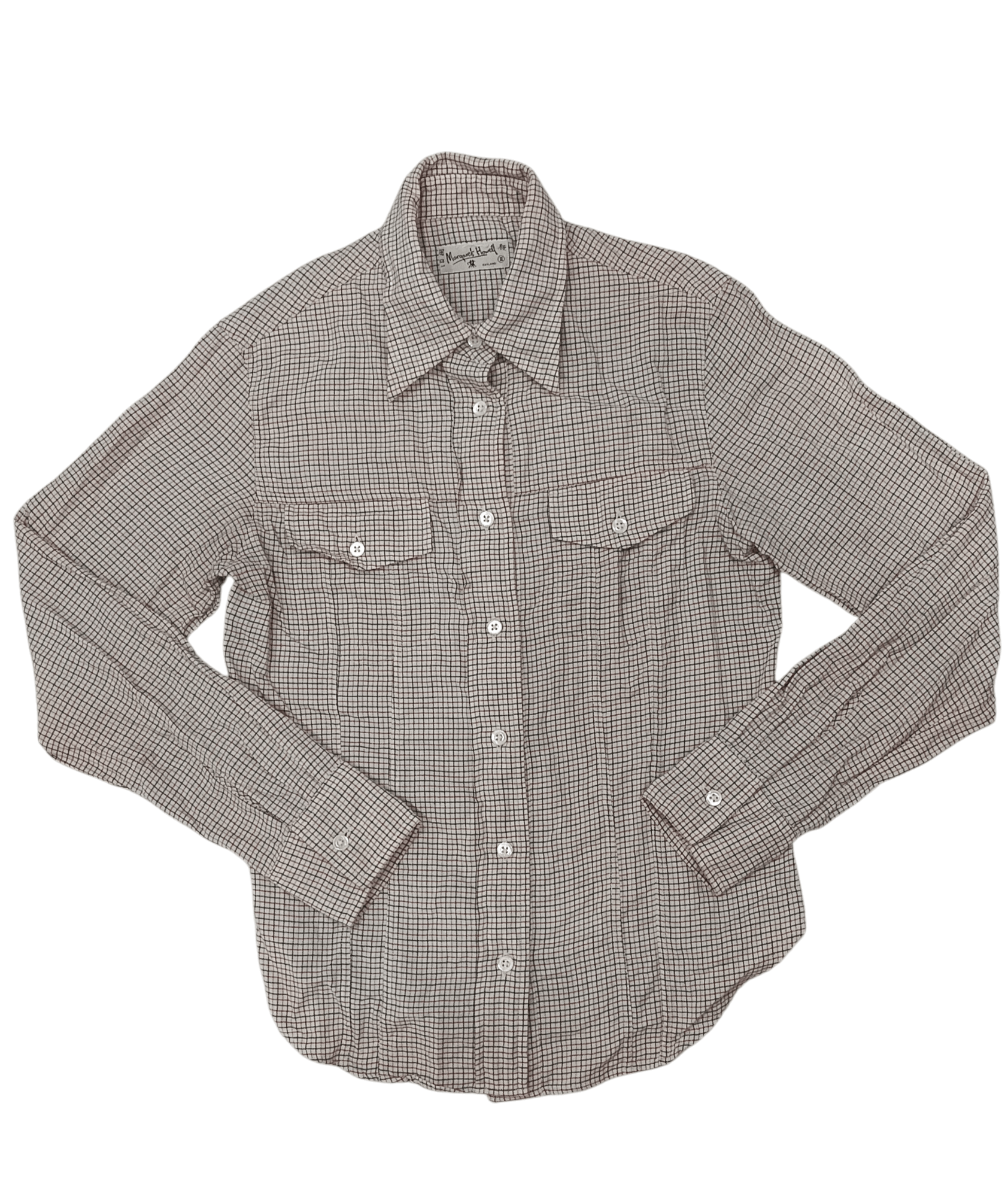 Margaret Howell Margaret Howell Oversized Linen Check Shirt | Grailed