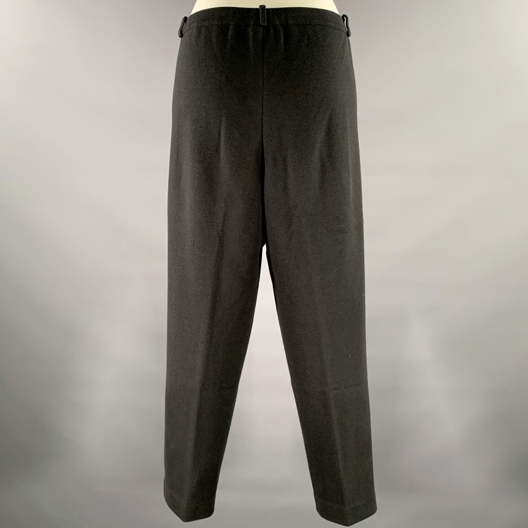 Loro Piana LORO PIANA Trousers Size 14 Black Silk Cotton Sweatpant Size 36" / US 14 / IT 50 - 3 Thumbnail