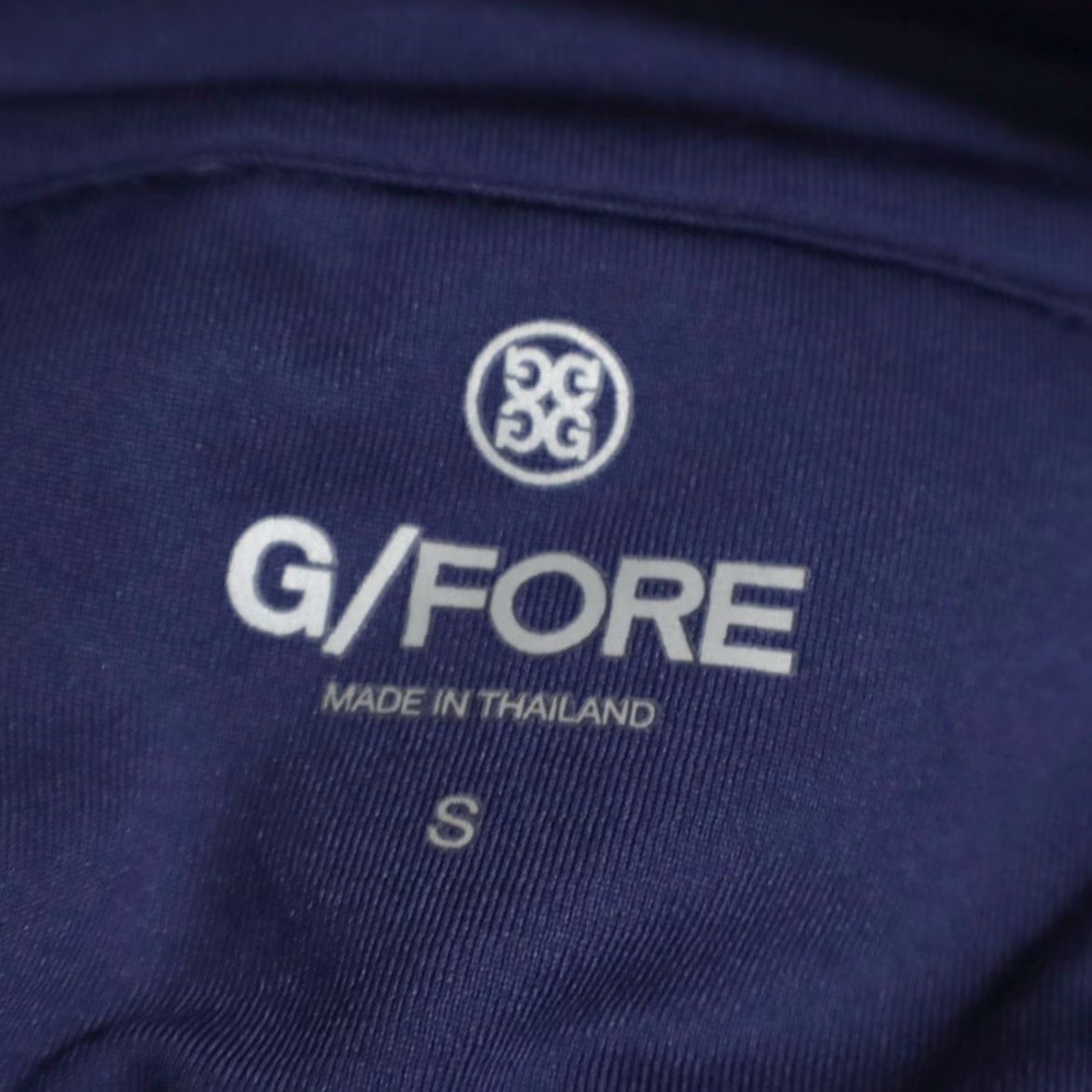 G/FORE G/Fore Offset Stripe 1/4 Zip Pullover High Stretch Blueprint Men's S Shirt Size US S / EU 44-46 / 1 - 5 Thumbnail