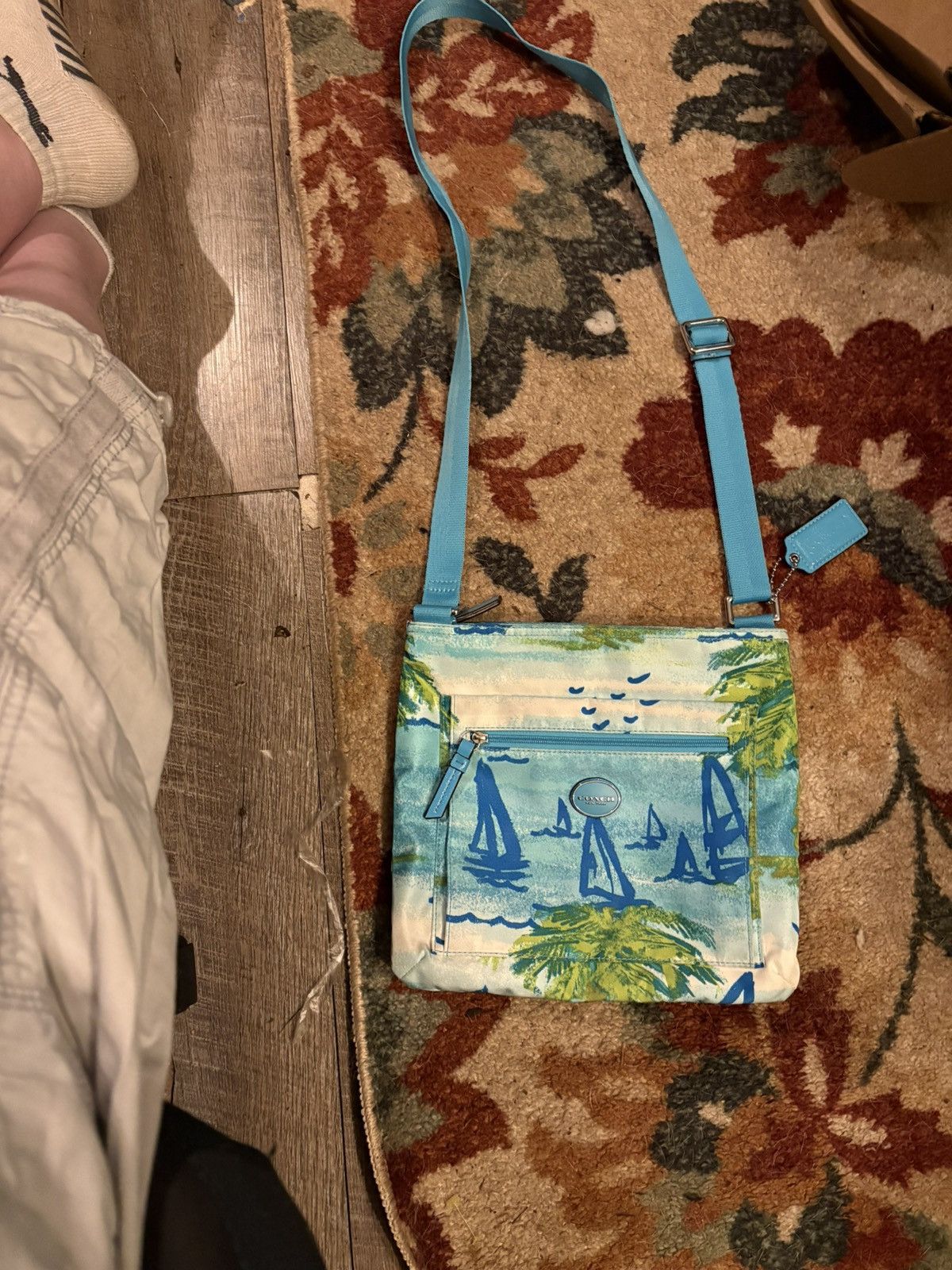 Coach COACH Resort Beach Scene Getaway Swing Pack Size ONE SIZE - 4 Thumbnail