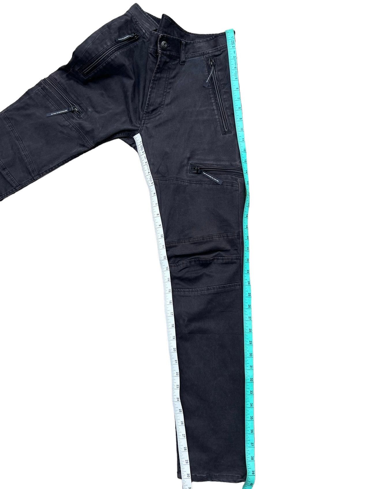 Japanese Brand VTG 2000s NUKE Pre Julius 7 Sun Fade Cargo Stretch Trouser Size US 30 / EU 46 - 5 Thumbnail