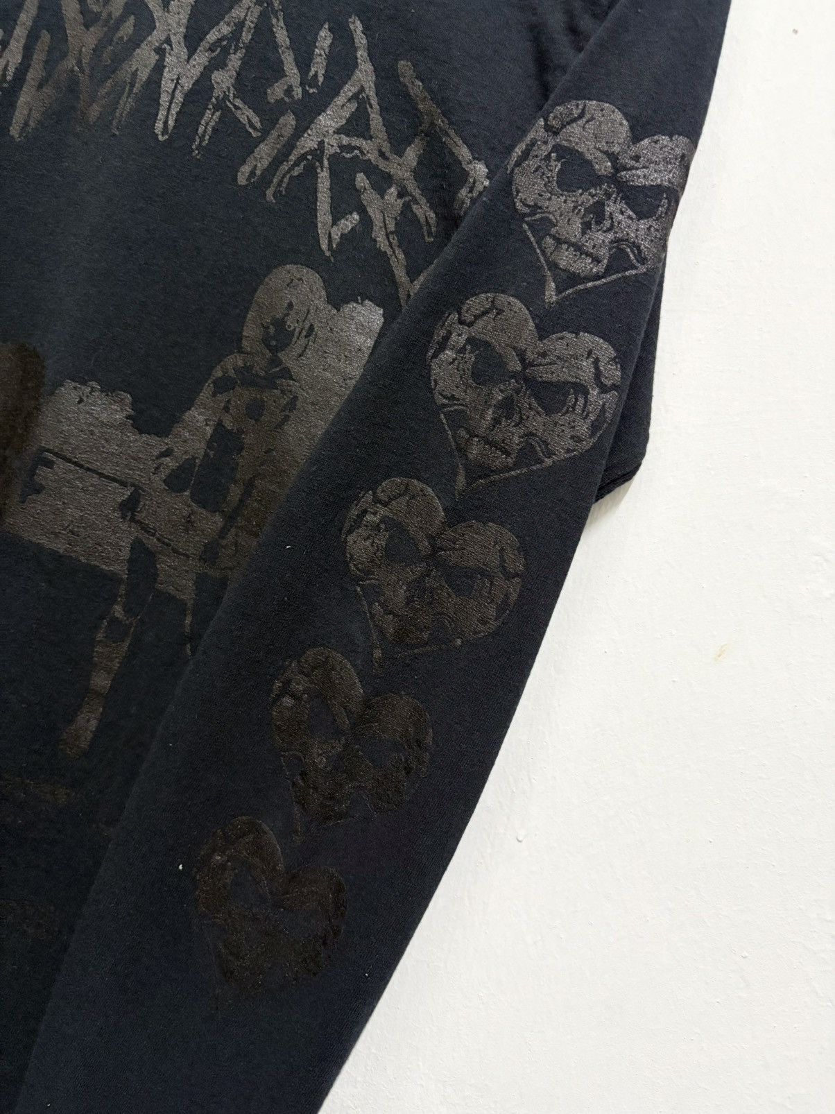 Band Tees × Vintage 2000's Alexisonfire Album Brown Heart L/S T-Shirt Size US S / EU 44-46 / 1 - 8 Thumbnail