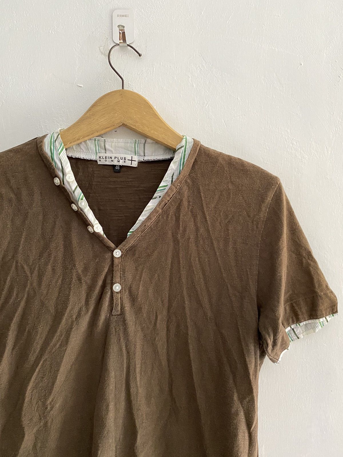 If Six Was Nine × Japanese Brand × Le Grande Bleu (L.G.B.) 2000s Klein plus homme tshirt Size US M / EU 48-50 / 2 - 3 Thumbnail