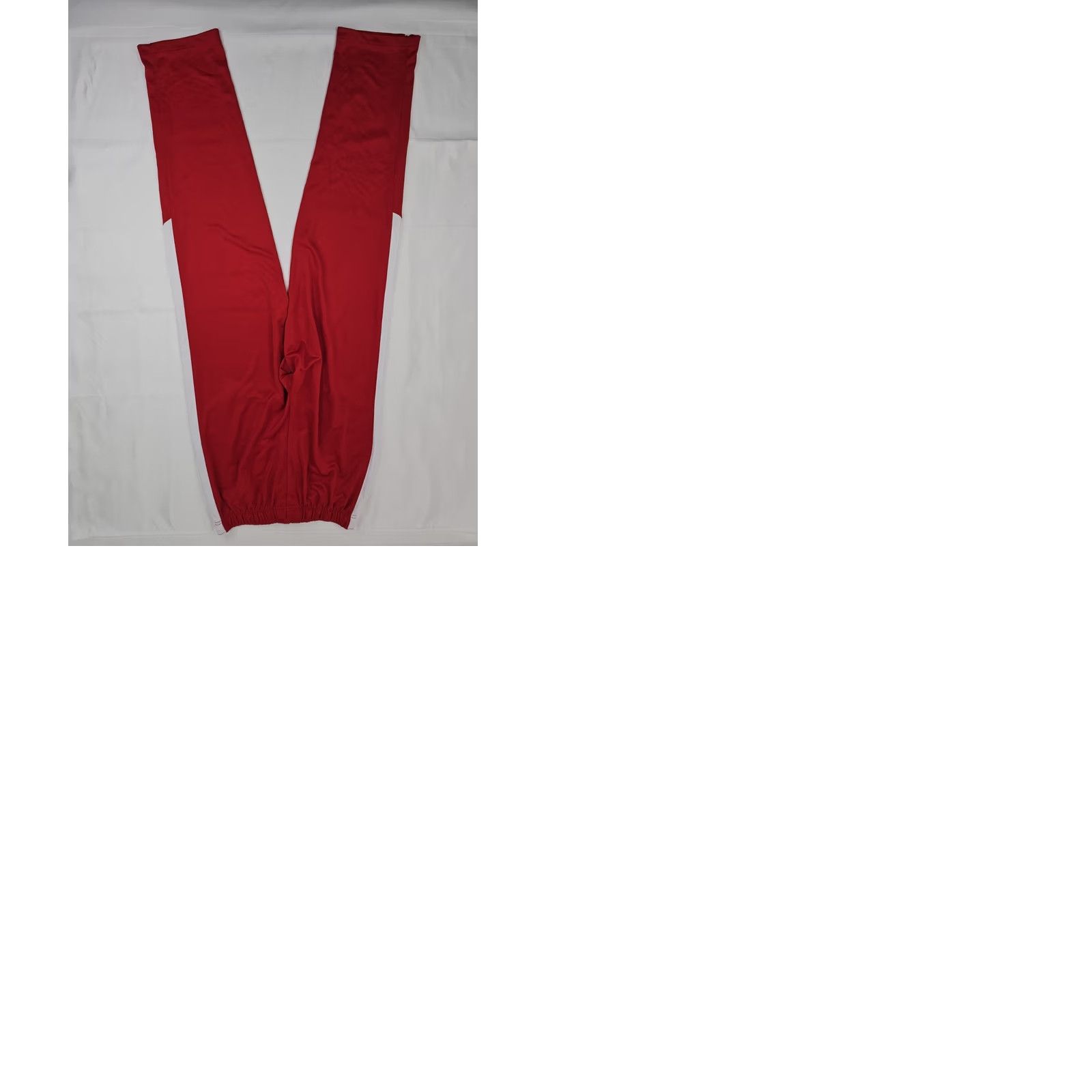 Champion VINTAGE Champion Track Pants Men S Inseam 32 Red NWT Elastic Waist Stripe Down the Side Regular Fit Sportswear Size US 29 - 9 Thumbnail
