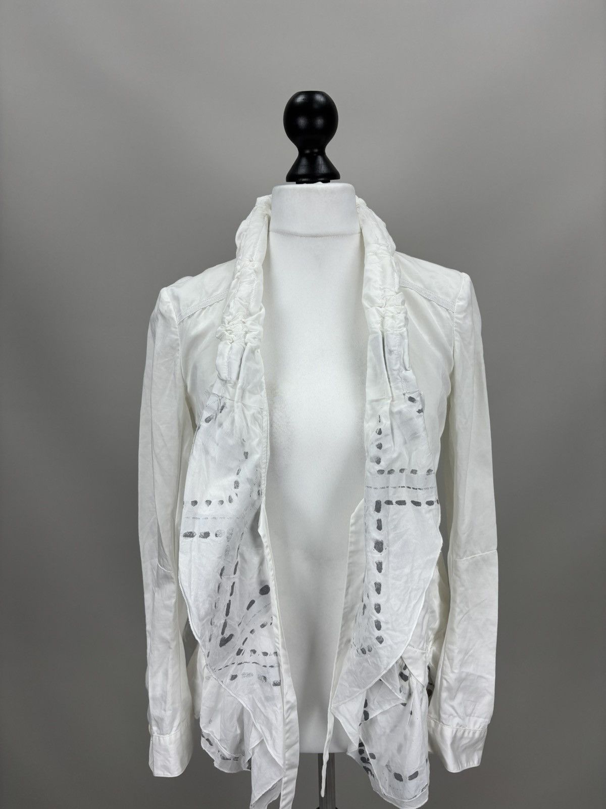 Marithe + Francois Girbaud Womens blazer cape Marithe Francois Girbaud Size M Size M / US 6-8 / IT 42-44 - 4 Thumbnail