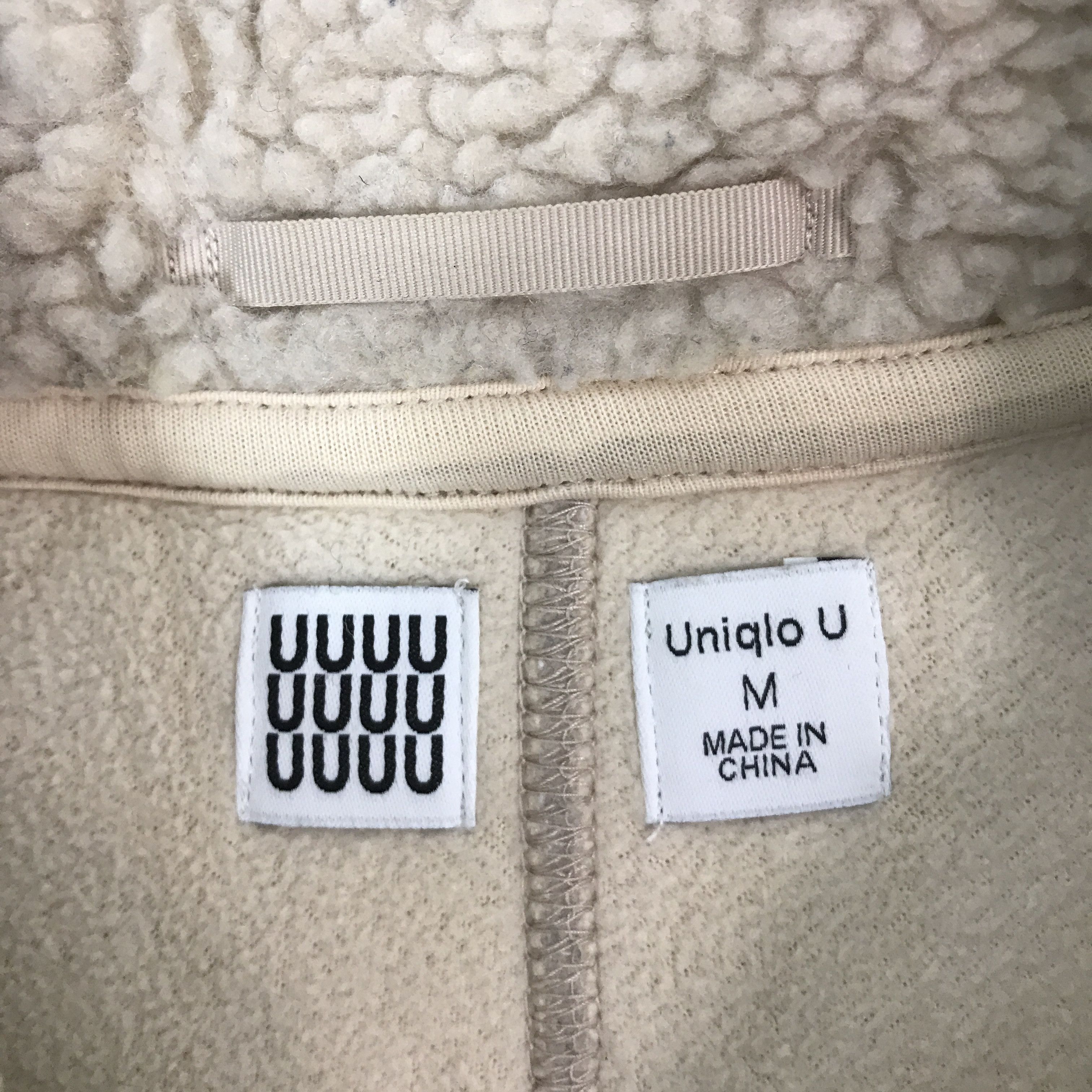 Lemaire × Uniqlo Lemaire X uniqlo Sherpa jacket Size US M / EU 48-50 / 2 - 9 Thumbnail