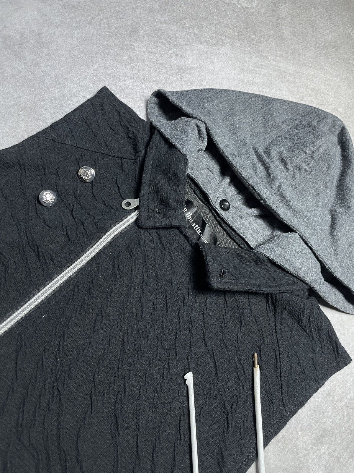 14th Addiction 2000’s In The Attic - Asymmetrical Vkei Style Textured Vest Size US M / EU 48-50 / 2 - 3 Thumbnail