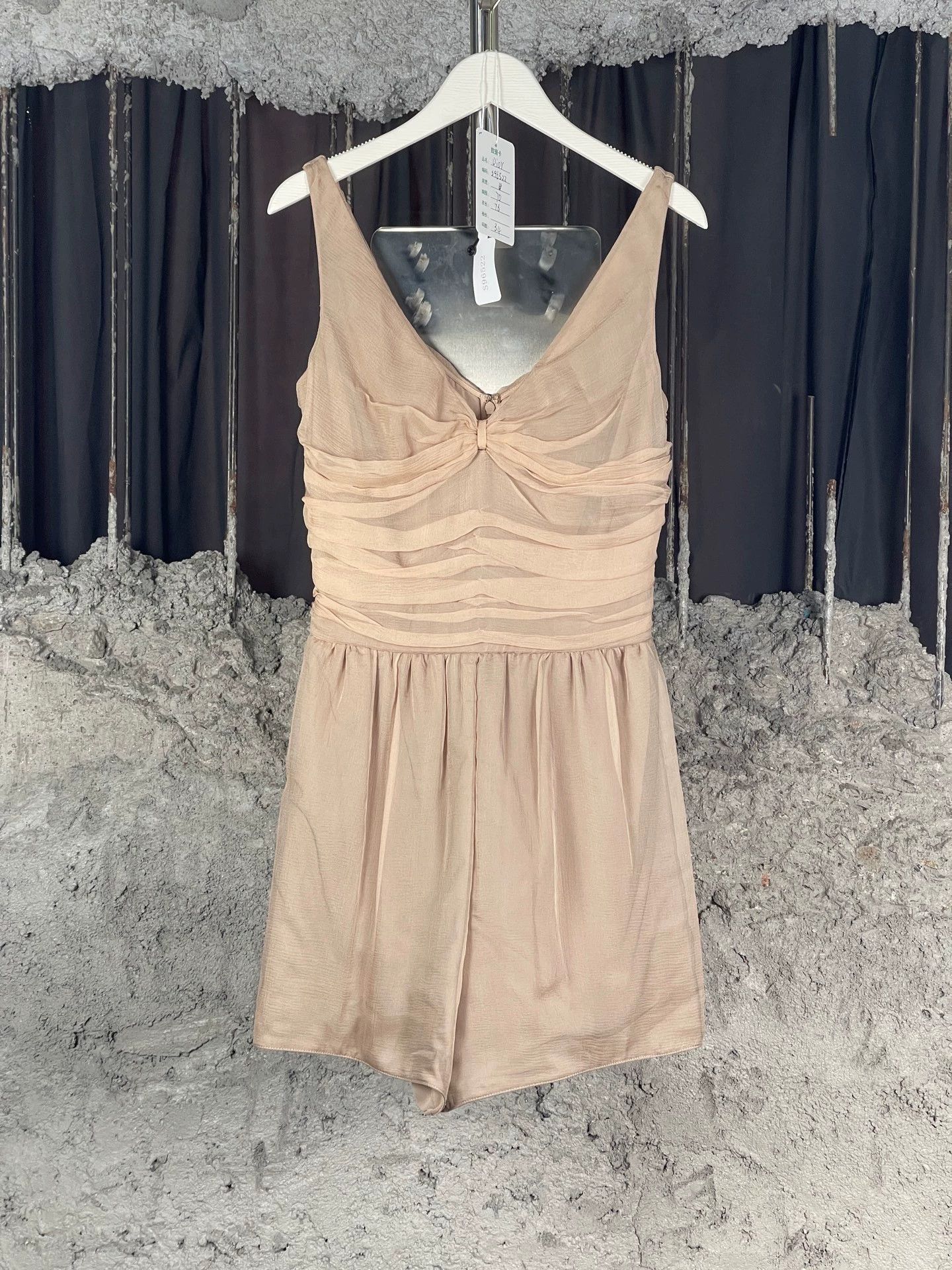 Dior Dior Blush Pink Tulle Cami Dress Women's 34 New Size XS / US 0-2 / IT 36-38 - 1 Thumbnail