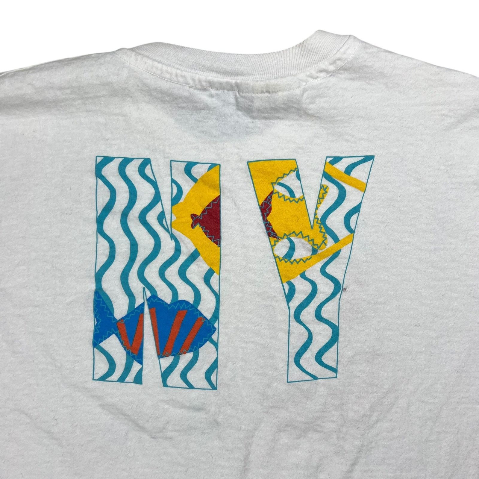 DKNY × Vintage Vintage 90s DKNY fish promo tee (L) Size US L / EU 52-54 / 3 - 9 Thumbnail