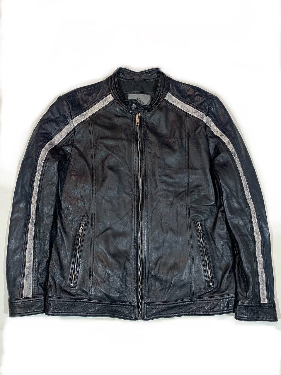 Other Lakeland Leather Racing Biker Jacket Size US L / EU 52-54 / 3 - 1 Thumbnail