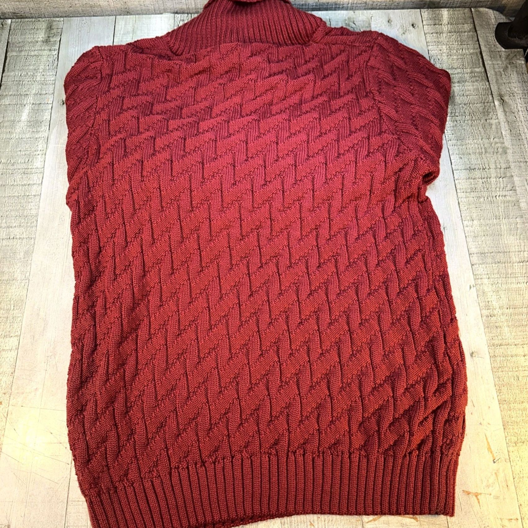 Etro VINTAGE Red Knit Sweater Male Medium Shawl Collar Pullover Textured Pattern Retro Mens Size US M / EU 48-50 / 2 - 3 Thumbnail