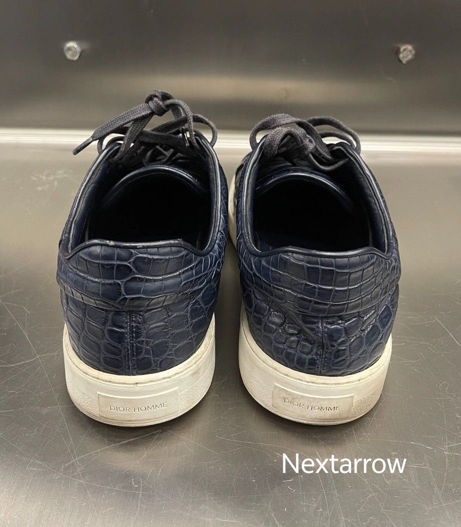 Dior Dior crocodile leather sneakers 2412-Nextarrow Size US 6 / EU 39 - 2 Thumbnail