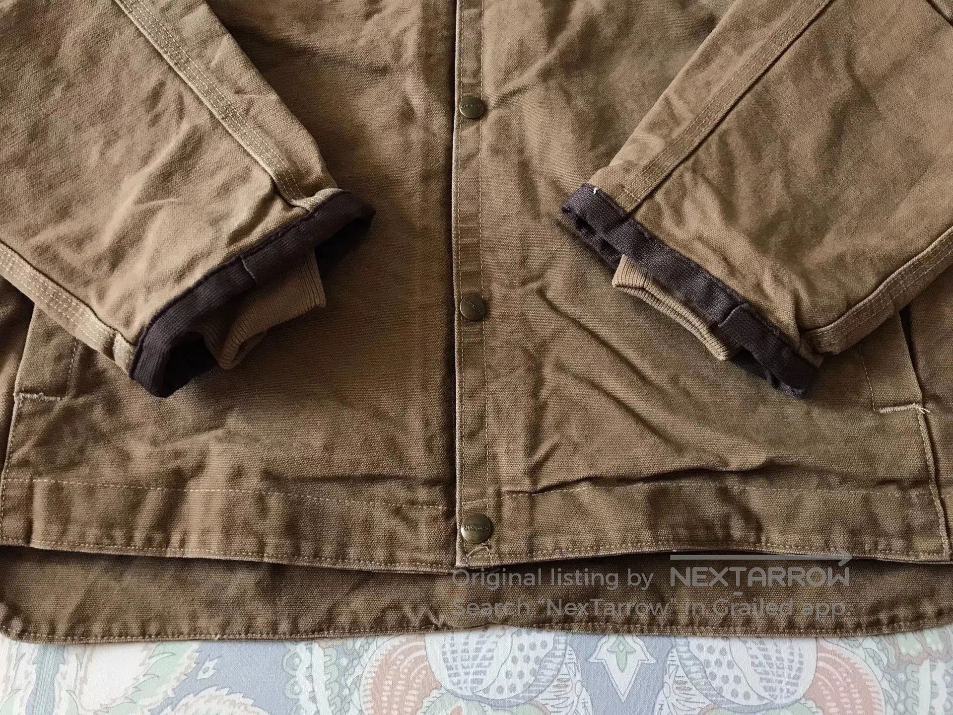 Carhartt Carhartt J284 FRB Hooded Work Jacket. Size US XL / EU 56 / 4 - 5 Thumbnail
