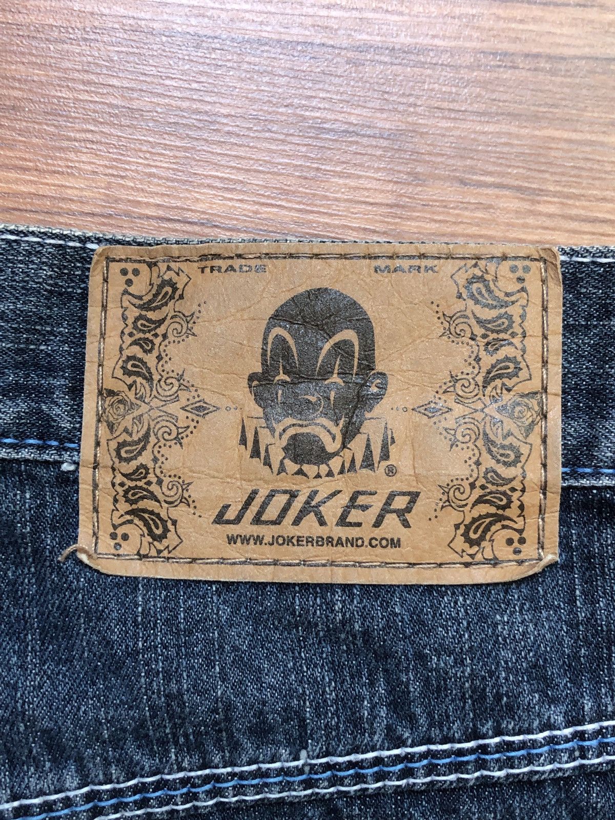Born X Raised JOKER BRAND Blue Denim Pants Size US 32 / EU 48 - 6 Thumbnail