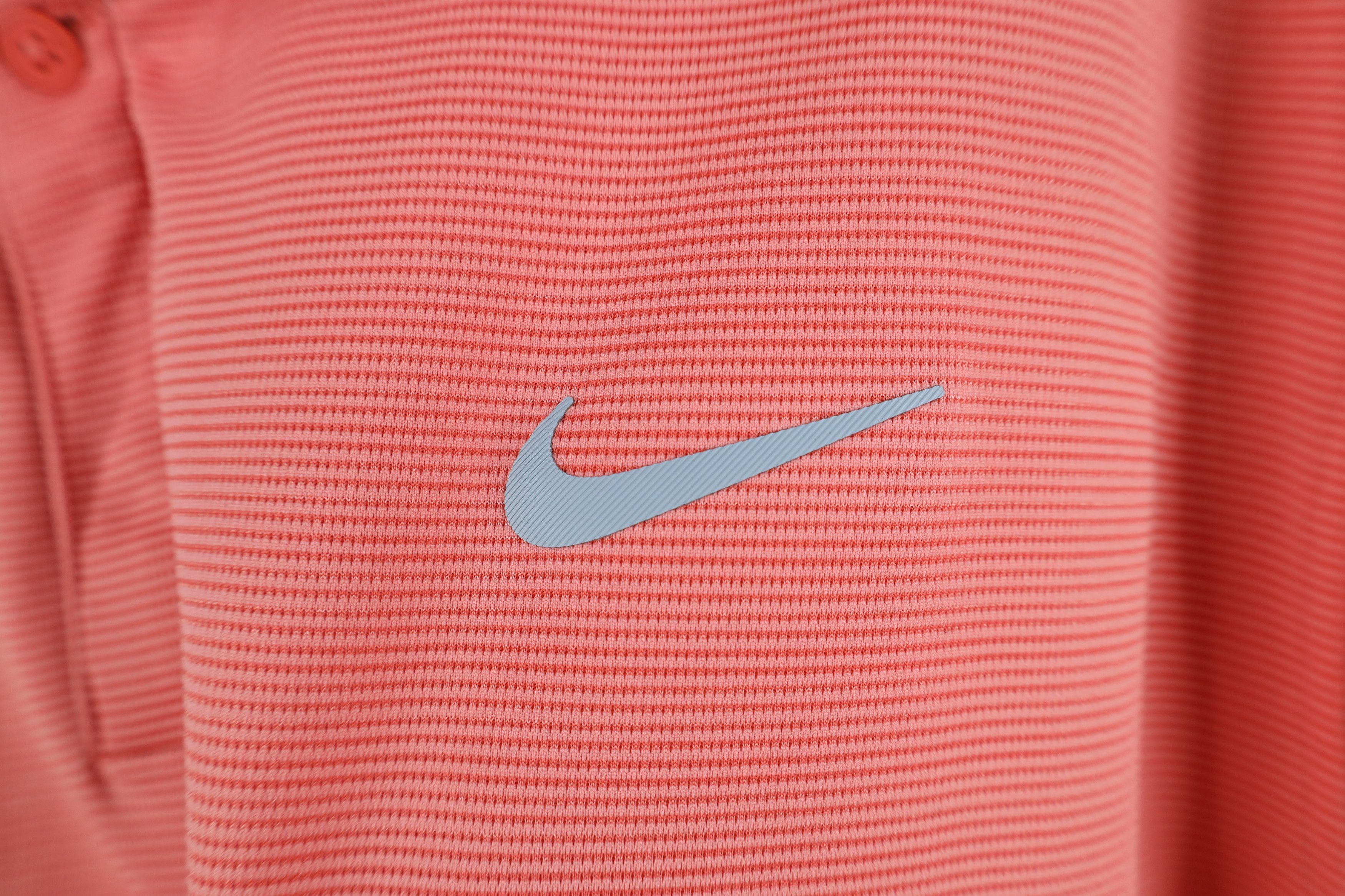 Nike Nike Golf Ribbed Short Sleeve Collared Golfing Polo Shirt Size US XL / EU 56 / 4 - 4 Thumbnail