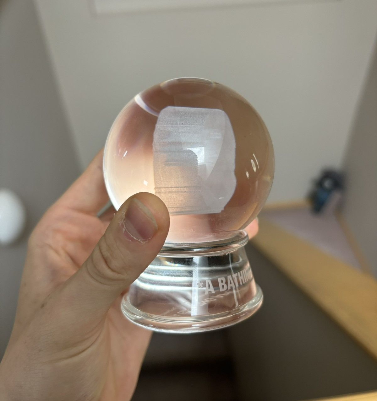 Bape Bape 29th Anniversary Glass Paper Weight Size ONE SIZE - 4 Thumbnail