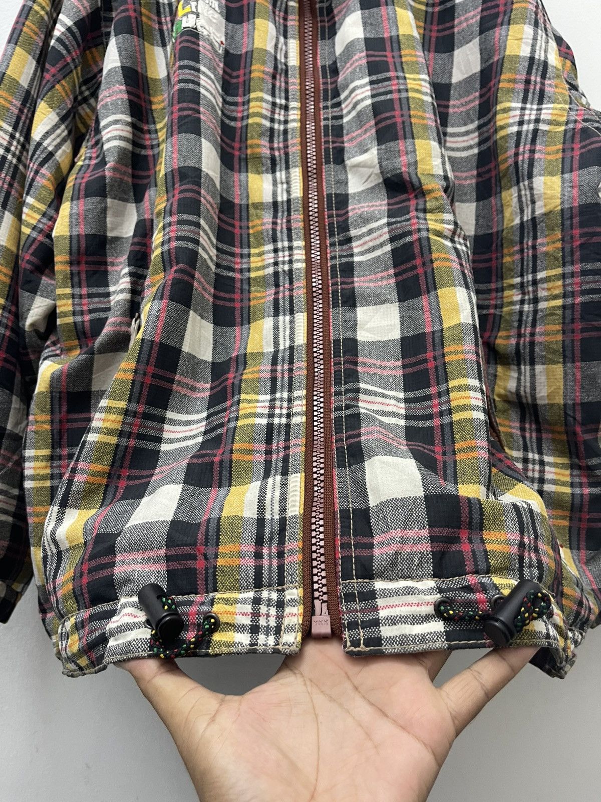 Goldwin Rare Vintage JAM LIVE AUGE Goldwin Japan Rasta Rap Jacket Size US L / EU 52-54 / 3 - 3 Thumbnail