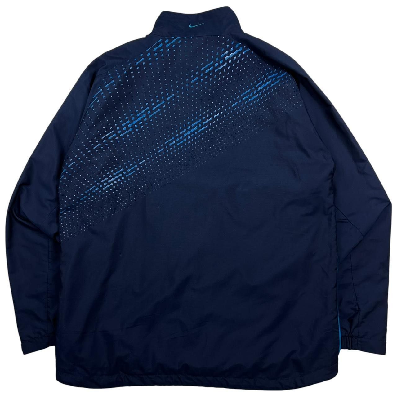 Nike Vintage 2000s Nike TN TN7 Track Jacket Navy & Blue - Large Size US L / EU 52-54 / 3 - 2 Thumbnail