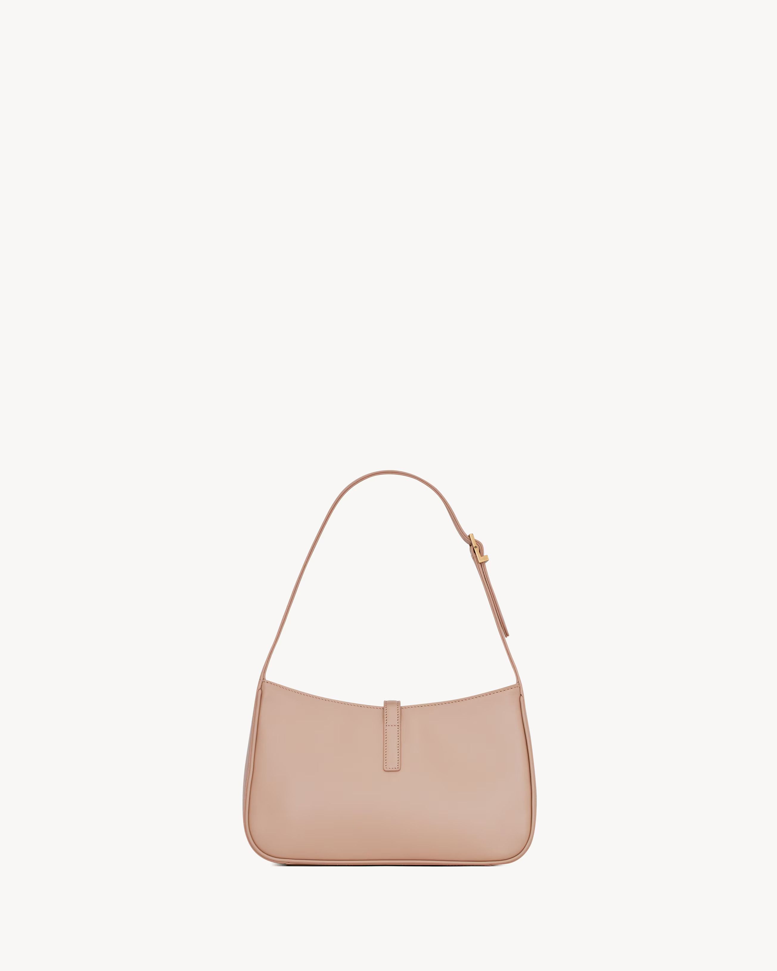 Saint Laurent Paris o1s1wg110924 Size: OS / LE 5 À 7 Leather Hobo Bag in Camel Size ONE SIZE - 2 Thumbnail