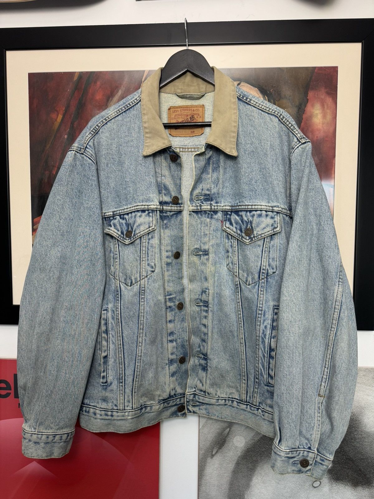 Levi's Levis Vintage 90s Trucker Denim Jacket Hype Jeans Casual Size US XL / EU 56 / 4 - 1 Thumbnail