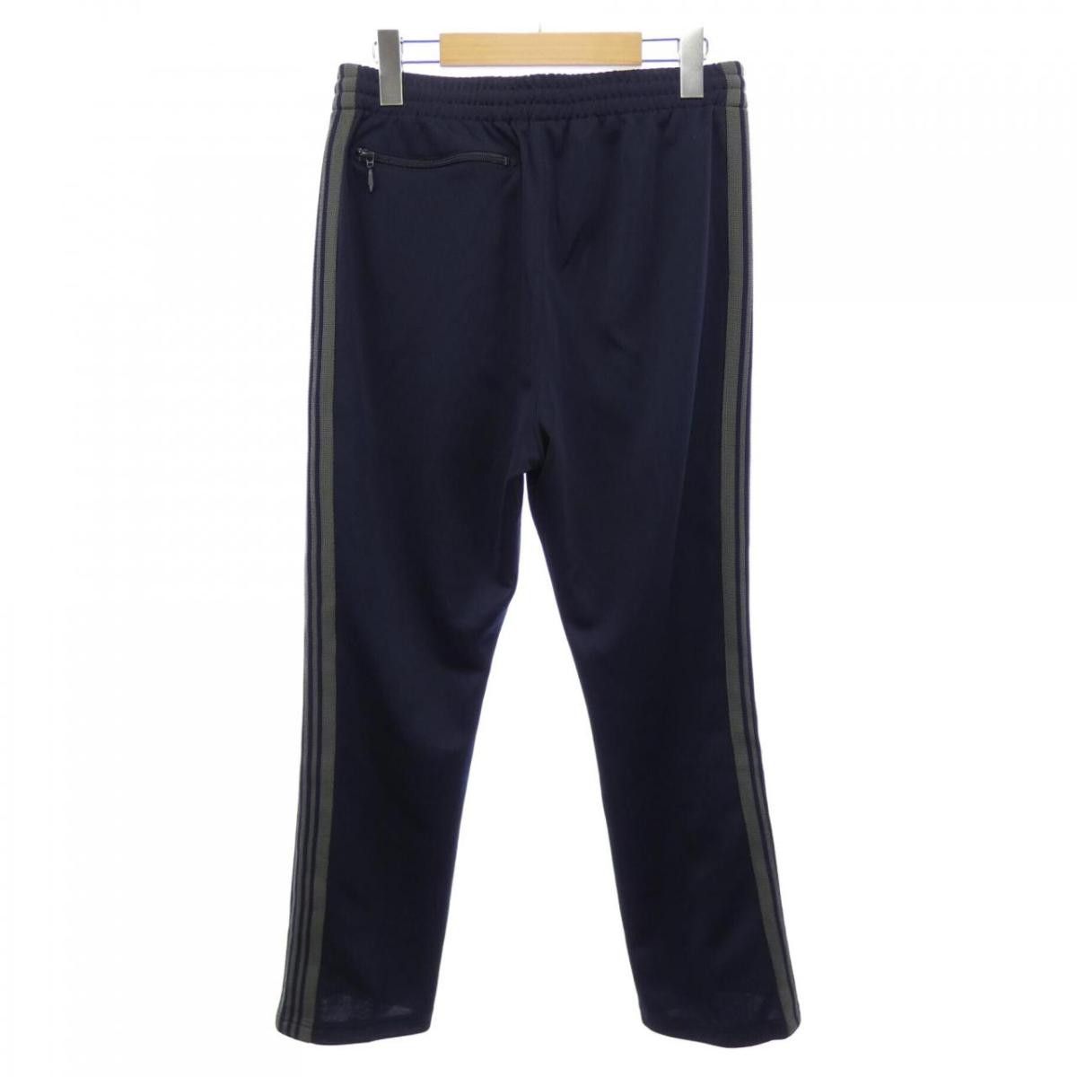 Needles Sweat Pants Logo Side Tape Polyester Navy Size US 29 - 2 Thumbnail