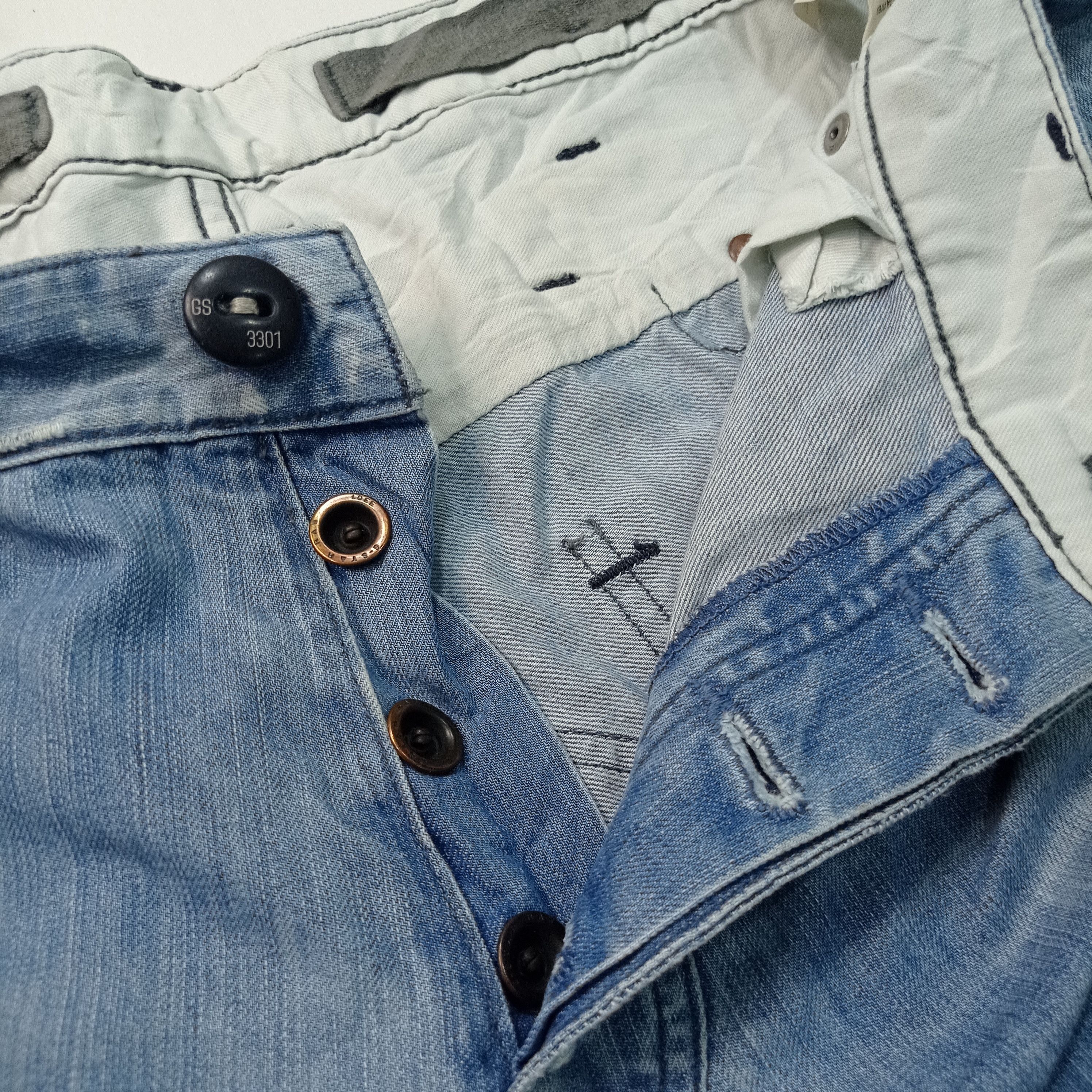 G-Star 🔥G Star Raw Buckle Back Jeans Bush Pants Size US 35 - 5 Thumbnail
