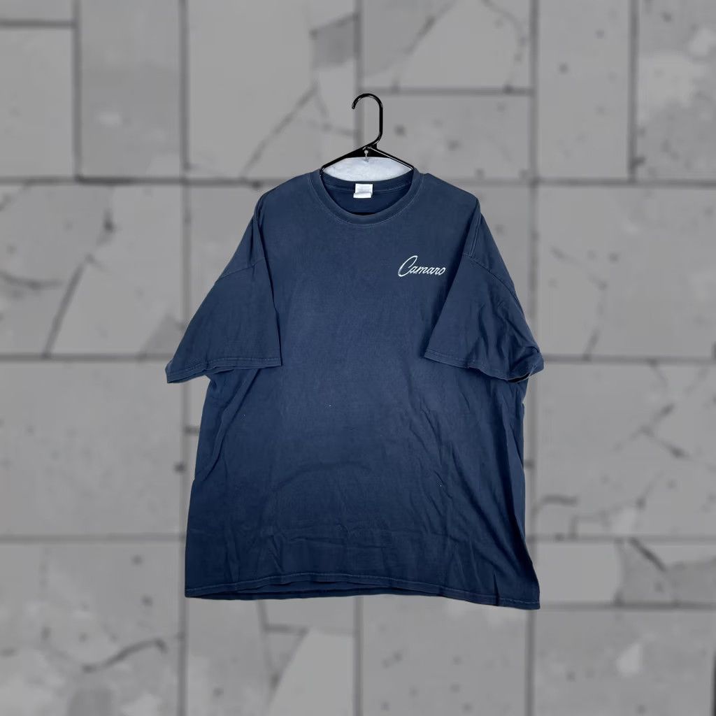 Gildan Gildan Shirt Mens 2XL Blue Chevrolet Camaro Graphic Tee T-Shirt Size US XXL / EU 58 / 5 - 1 Thumbnail
